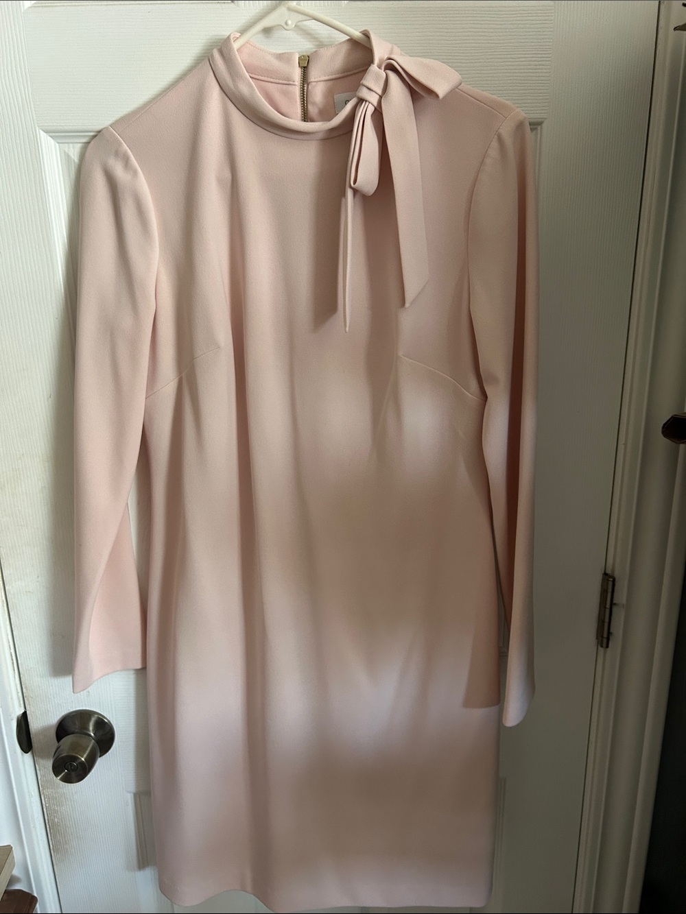Pink Calvin Klein Bow Dress
